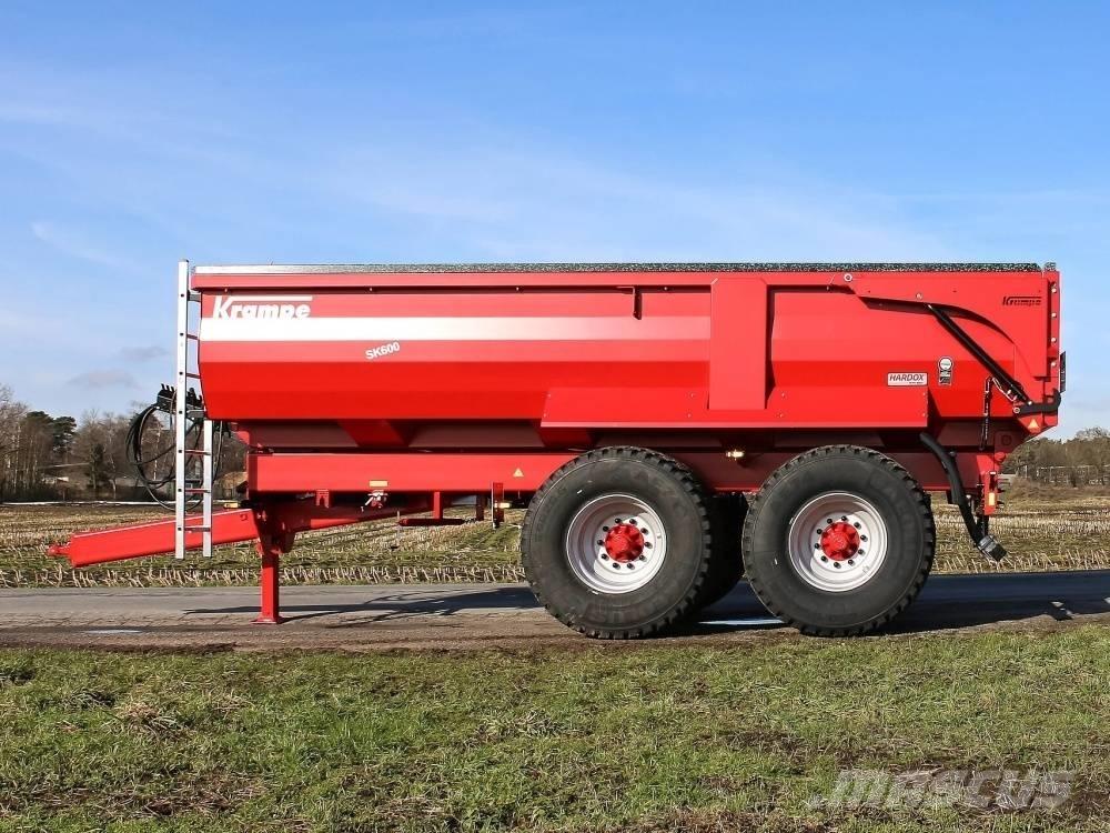 Krampe SK 600 Kippiperävaunut