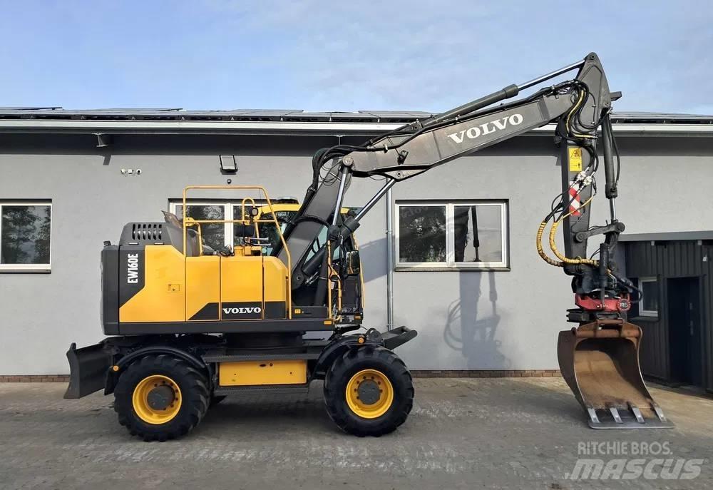 Volvo EW 160 E Pyöräkaivukoneet