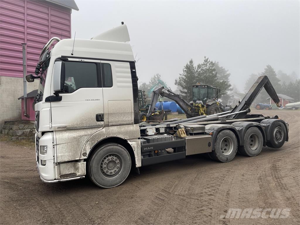 MAN TGX 35.580 Koukkulava kuorma-autot