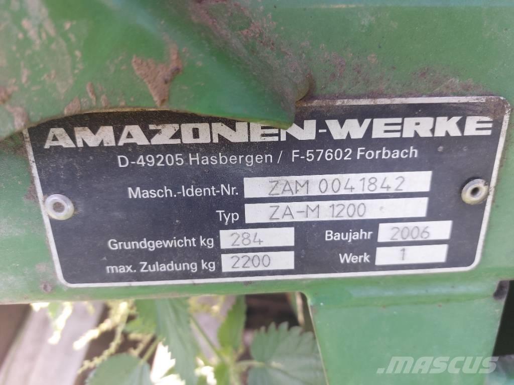Amazone zam 1200 Lannoitteenlevittimet