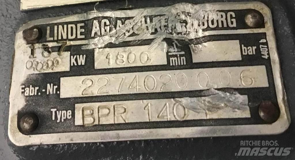 Linde BPR 186 L Hydrauliikka