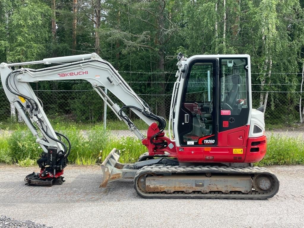 Takeuchi TB 260 Minikaivukoneet < 7t