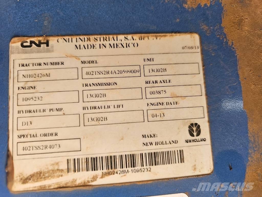 New Holland TS 6.120 Traktorit