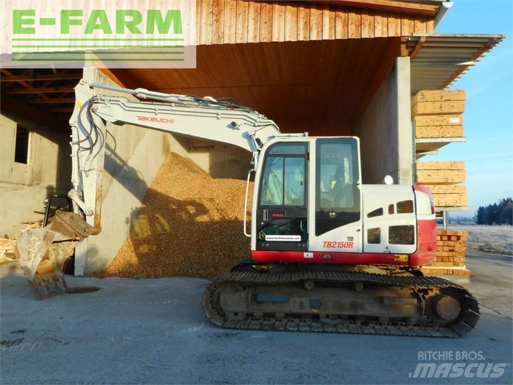 Takeuchi tb2150r Pyöräkaivukoneet