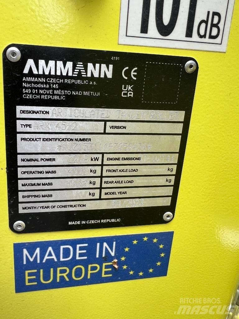 Ammann ARX 45-2 Tandemjyrät