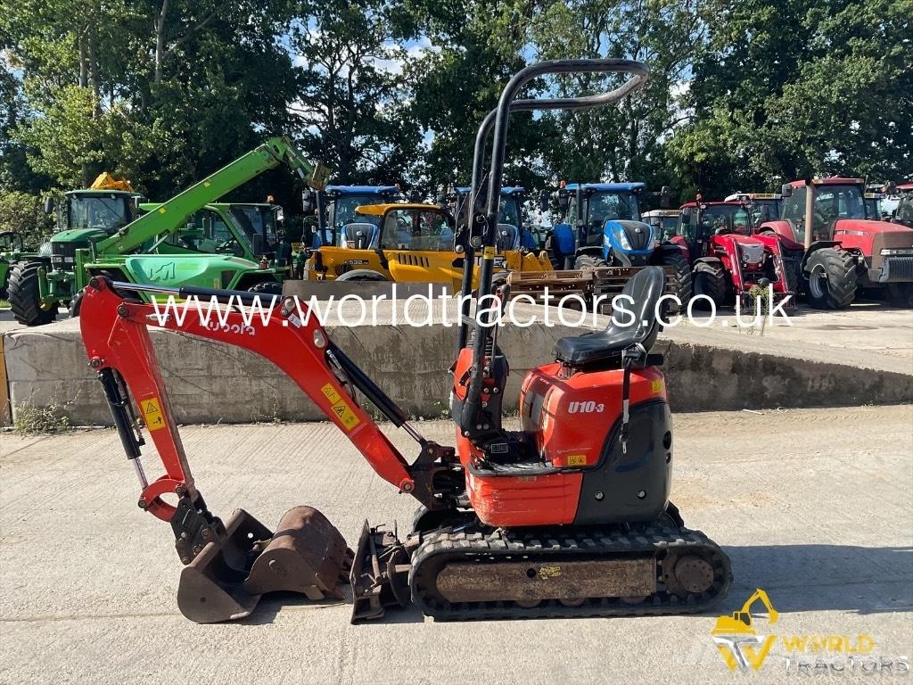 Kubota U 10-3 Minikaivukoneet < 7t