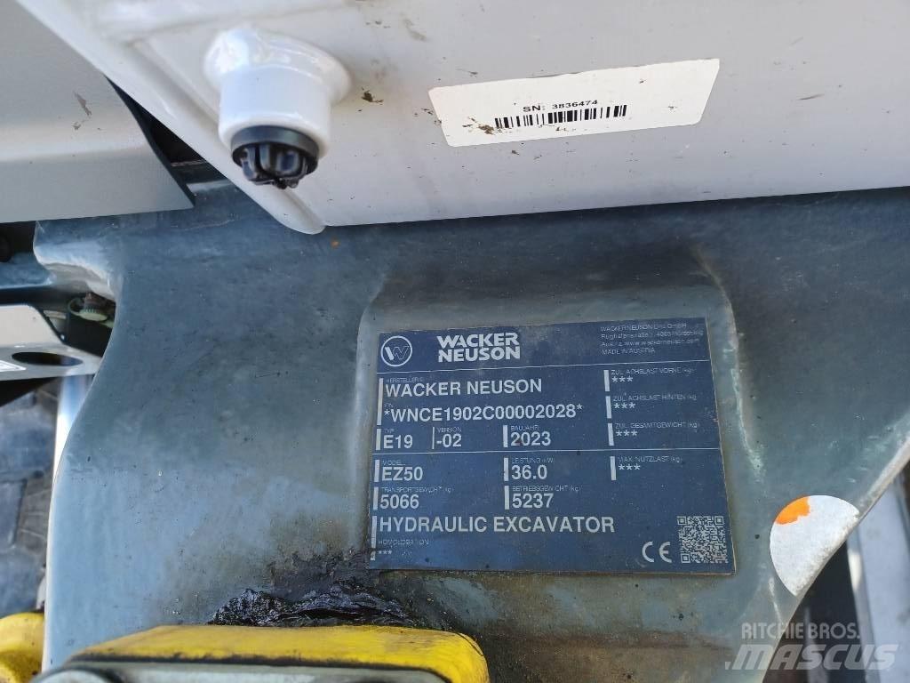 Wacker Neuson EZ50 Telakaivukoneet
