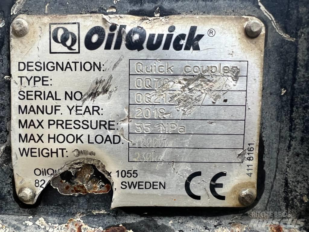 OilQuick OQ70/55 Pikakytkimet