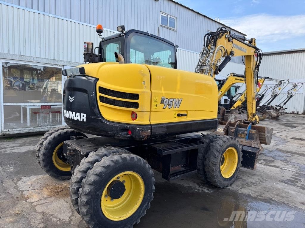 Yanmar B95W (40576) Pyöräkaivukoneet