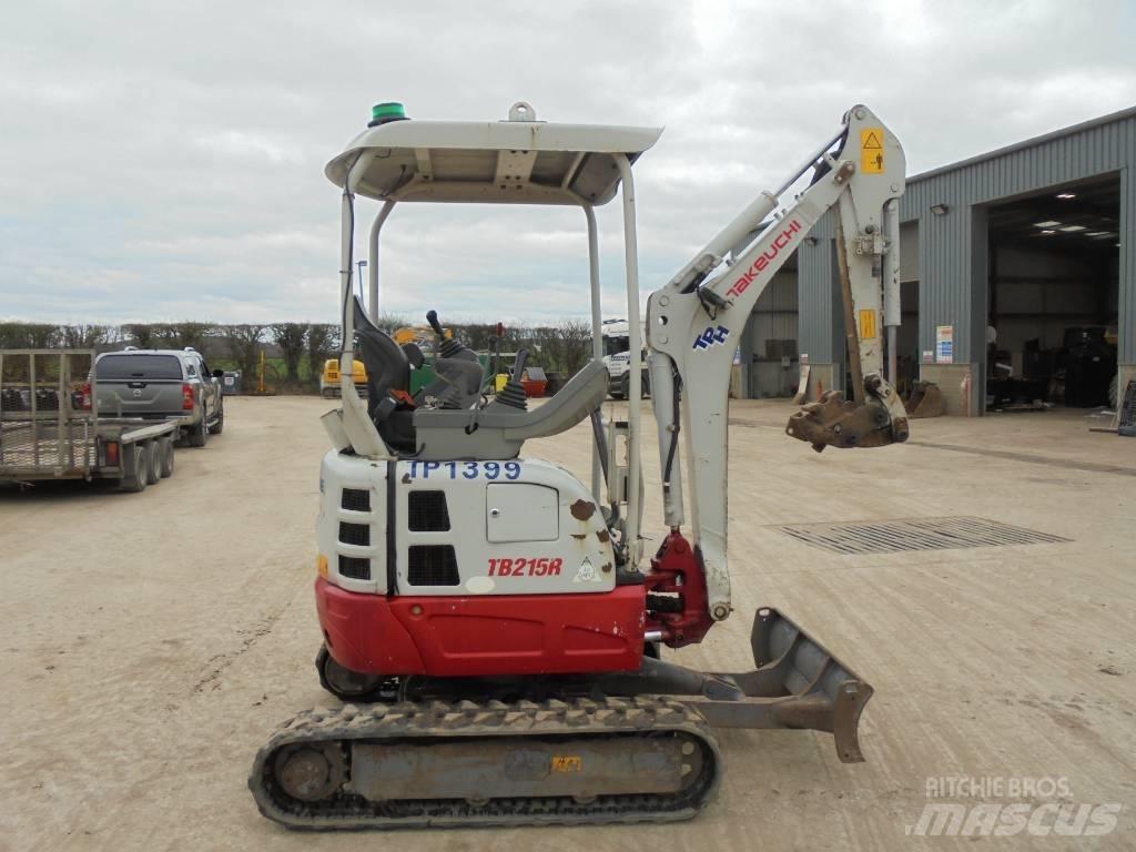 Takeuchi TB215R Minikaivukoneet < 7t