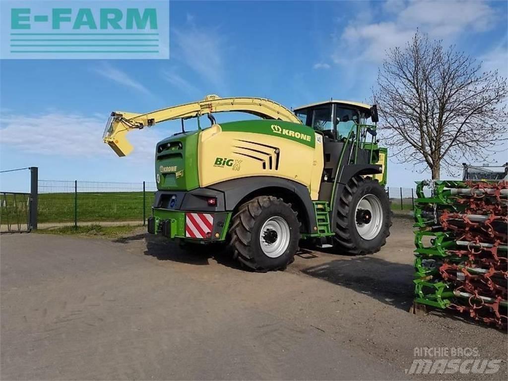 Krone big x 630 Ajosilppurit