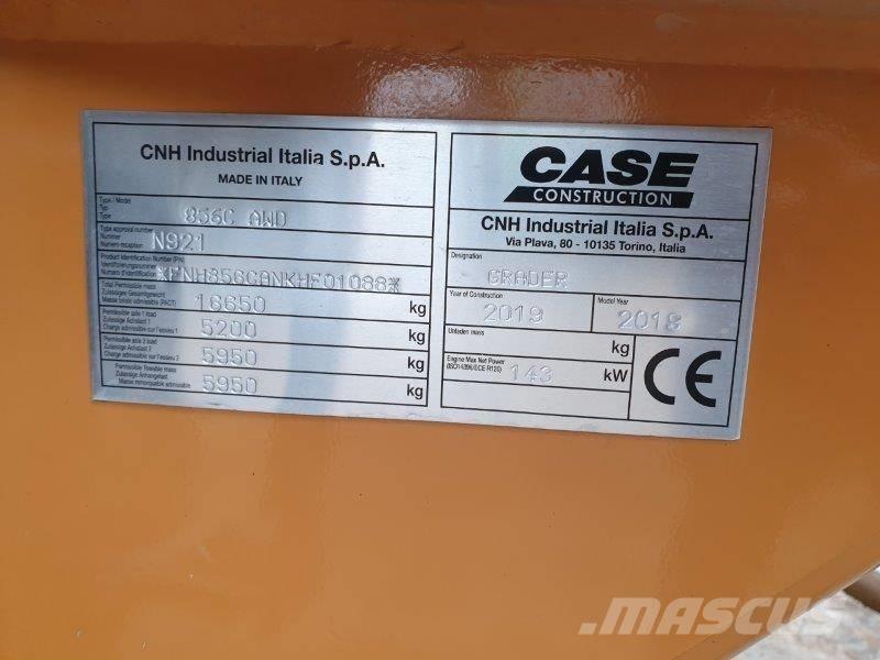 CASE 856 C AWD Tiehöylät
