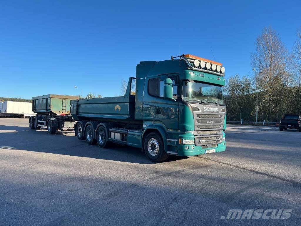 Scania R580 8x4 Sora- ja kippiautot