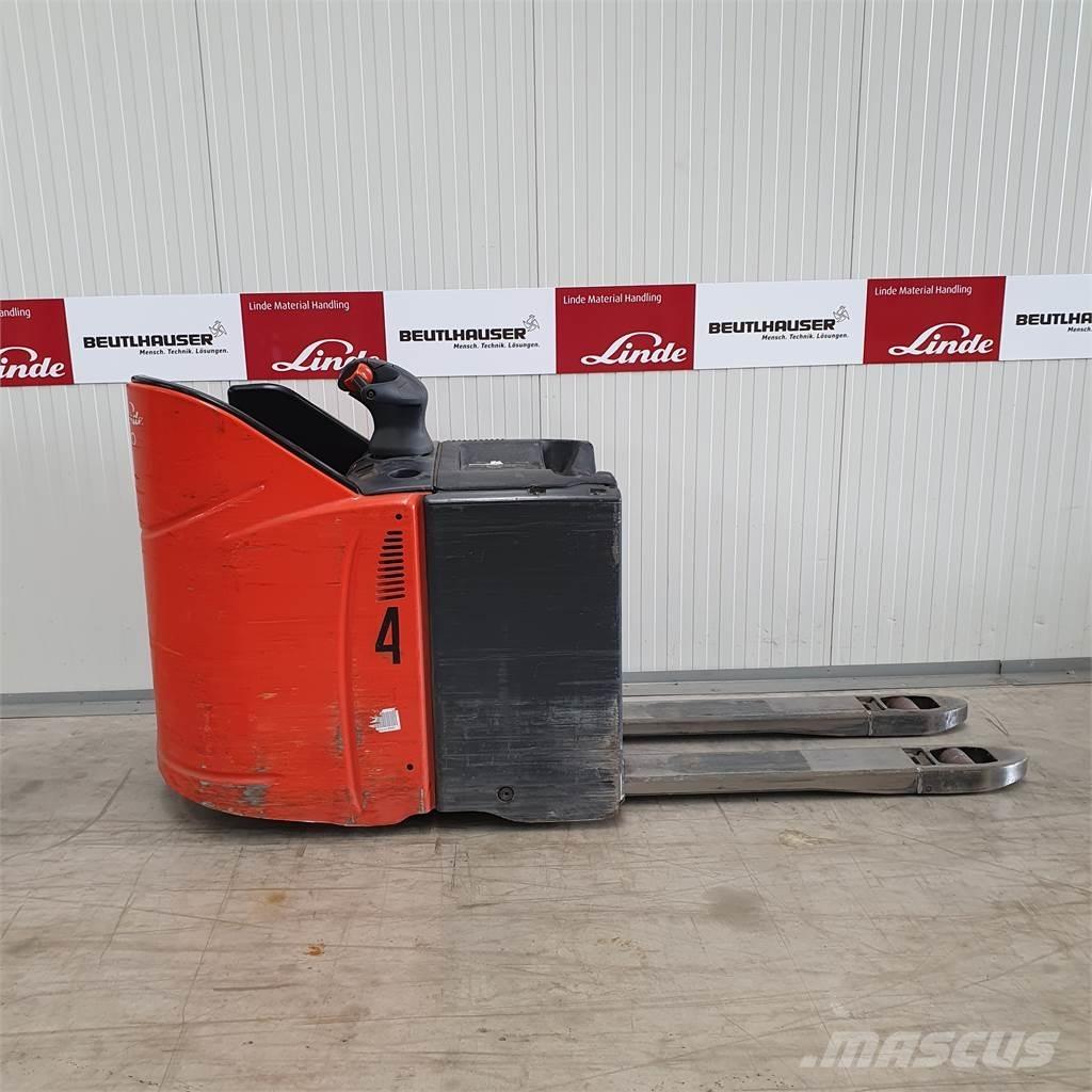Linde T20SP kurz Lavansiirtotrukit