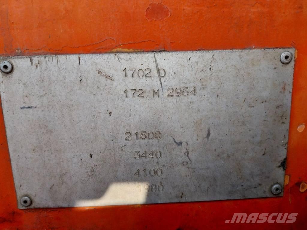 Atlas 1702 D Pyöräkaivukoneet