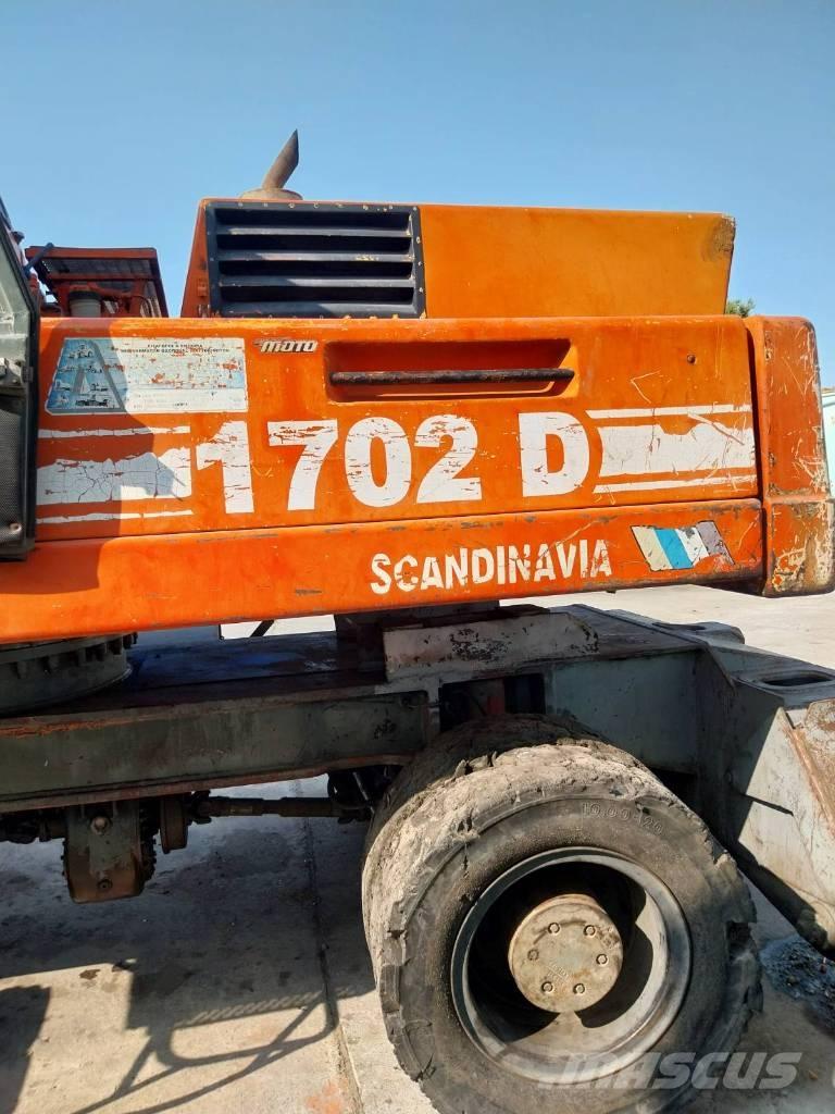 Atlas 1702 D Pyöräkaivukoneet