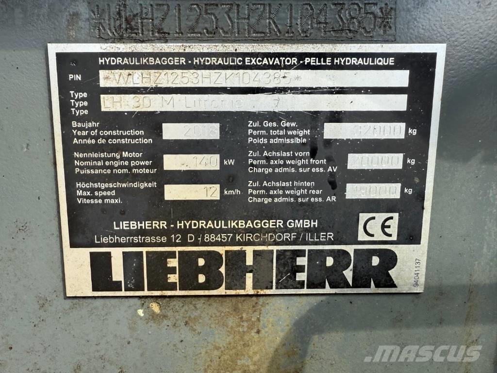 Liebherr LH 30 M Jätteenkäsittelijät