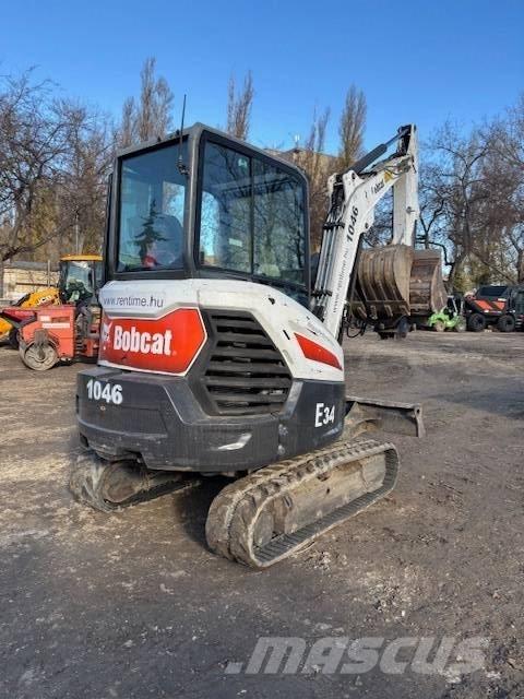 Bobcat E34 Ketjukaivurit