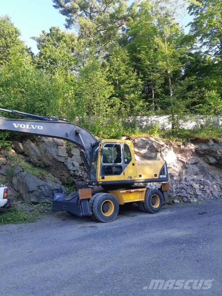 Volvo EW 180 B Pyöräkaivukoneet