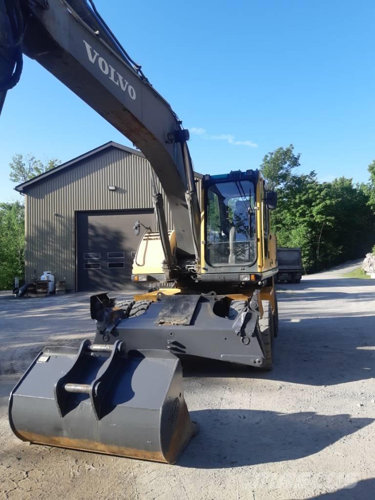 Volvo EW 180 B Pyöräkaivukoneet