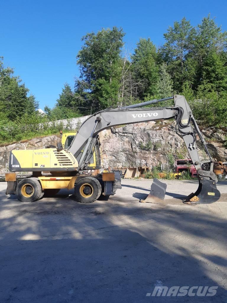 Volvo EW 180 B Pyöräkaivukoneet