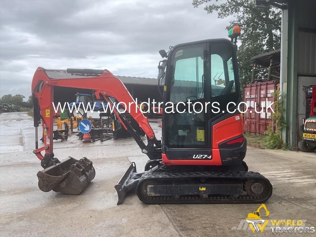 Kubota U 27-4 Minikaivukoneet < 7t