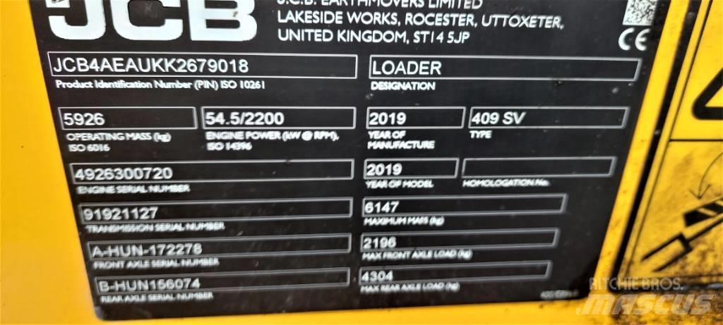 JCB 409 Pyöräkuormaajat