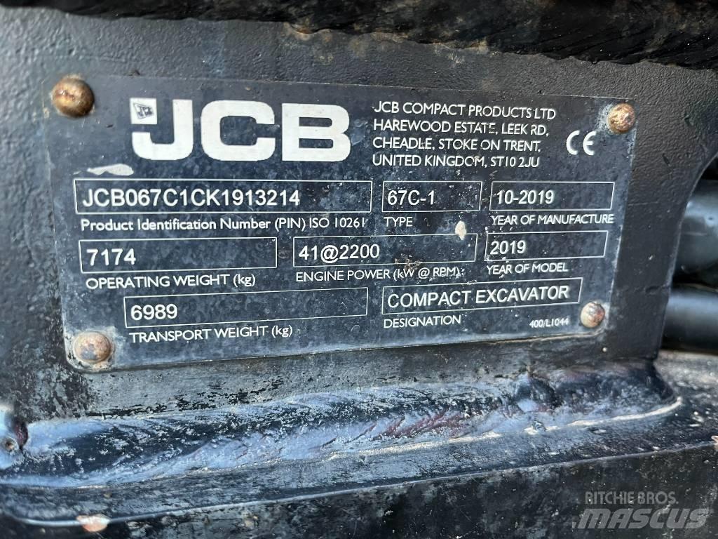 JCB 67 C Minikaivukoneet < 7t
