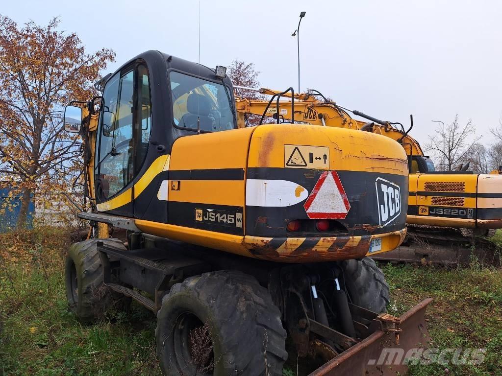 JCB JS 145 W Pyöräkaivukoneet