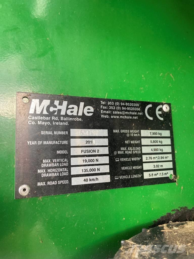 McHale Fusion 2 Pyöröpaalaimet