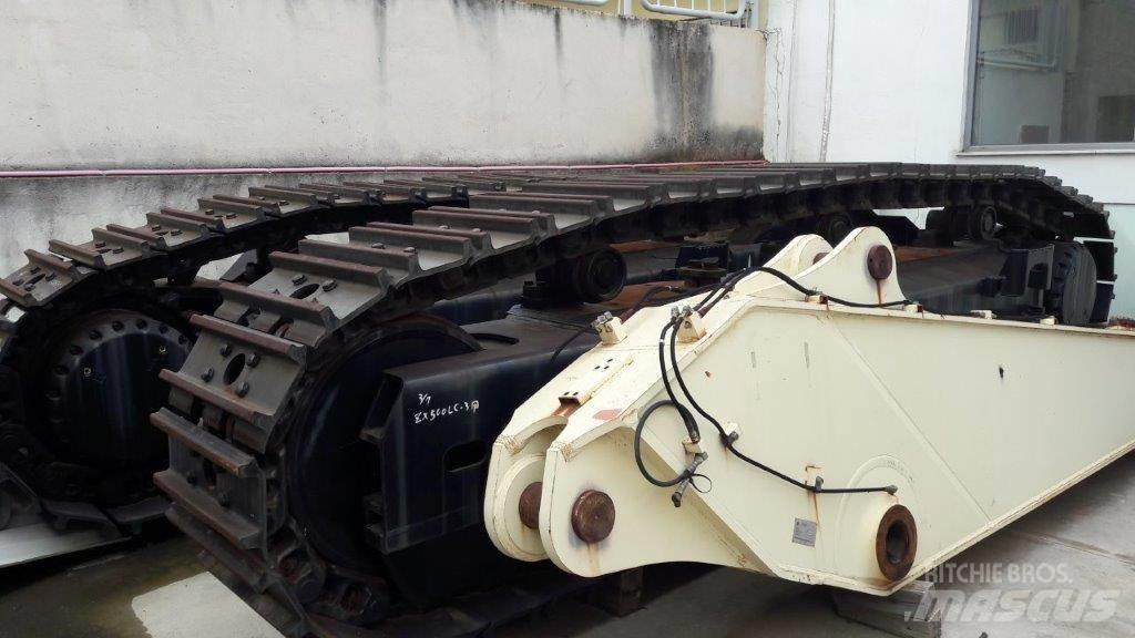 Hitachi ZX 450-3 Alusta ja jousitus