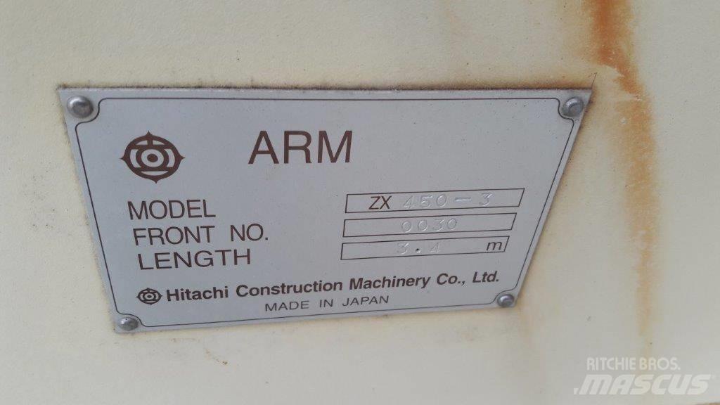 Hitachi ZX 450-3 Alusta ja jousitus