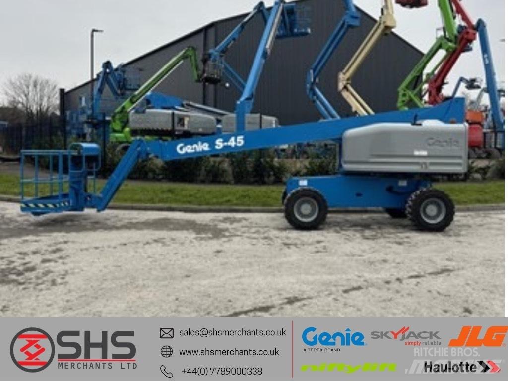 Genie S 45 Teleskooppipuominostimet