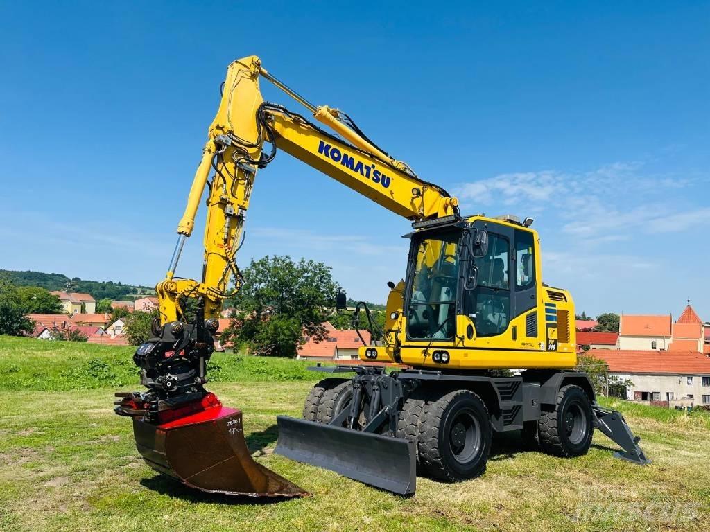Komatsu PW 148-10 Pyöräkaivukoneet