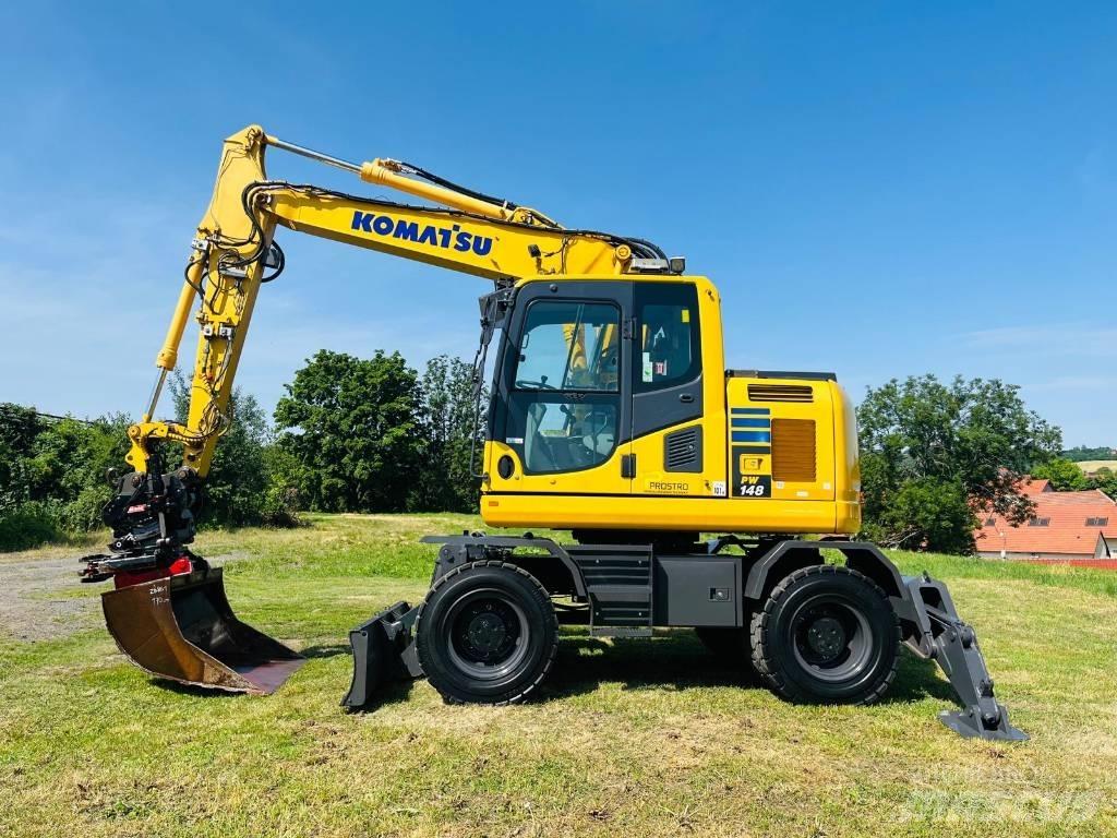 Komatsu PW 148-10 Pyöräkaivukoneet