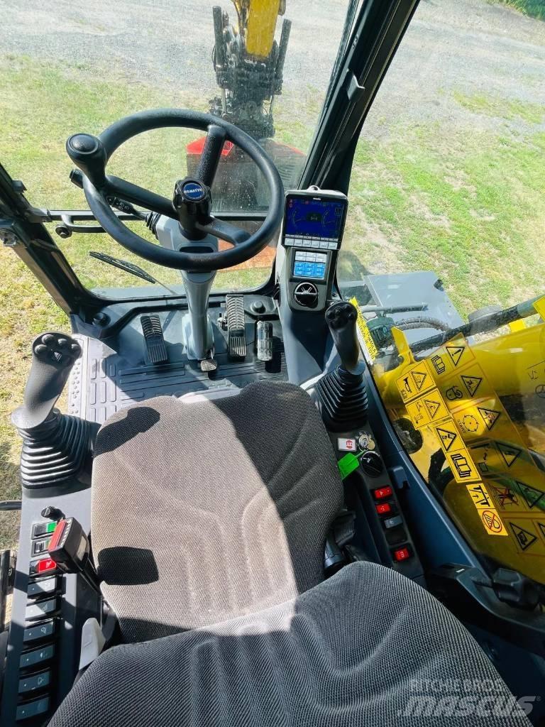 Komatsu PW 148-10 Pyöräkaivukoneet