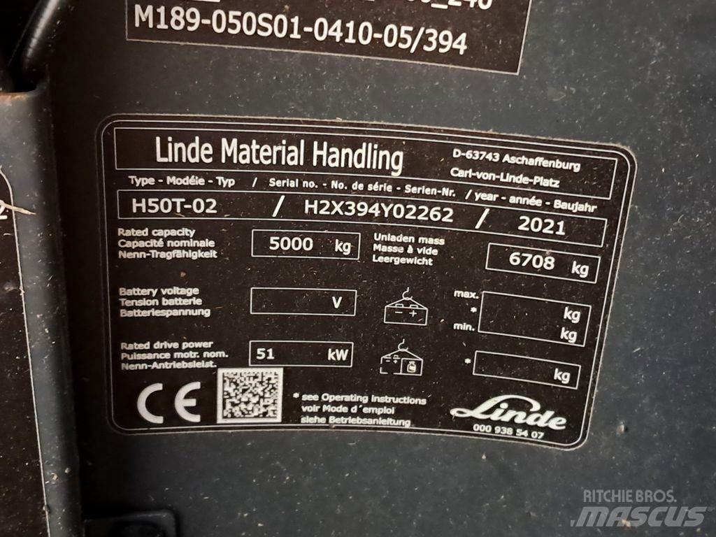 Linde H50T-02 Nestekaasutrukit