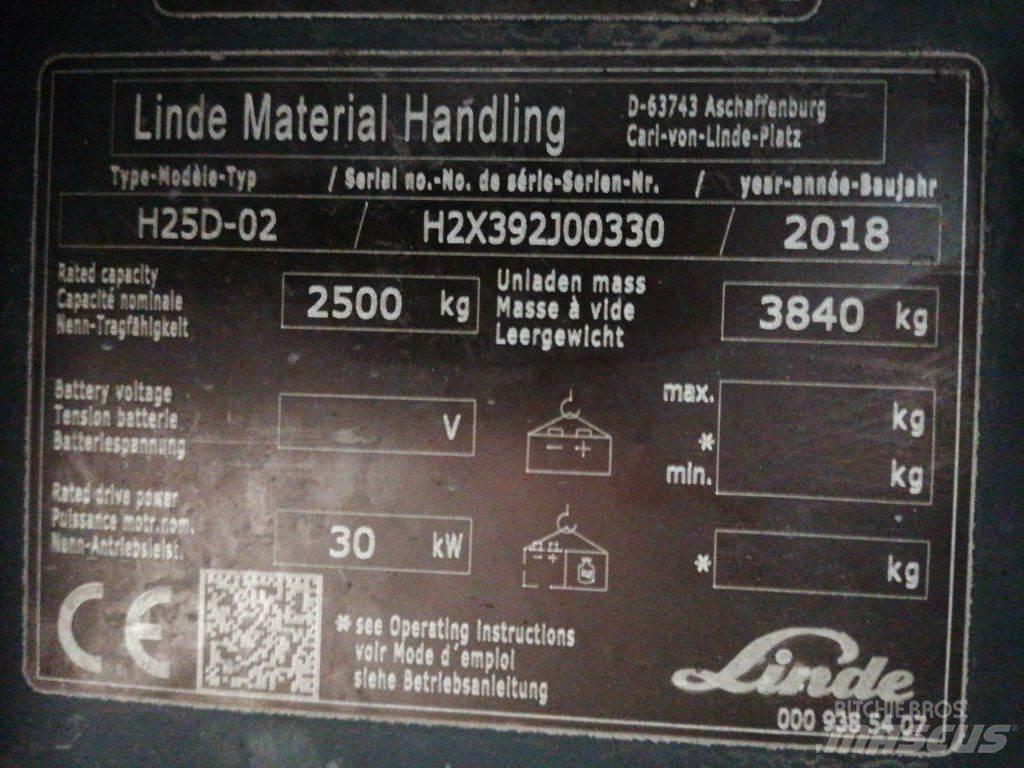 Linde H25D-02 Dieseltrukit