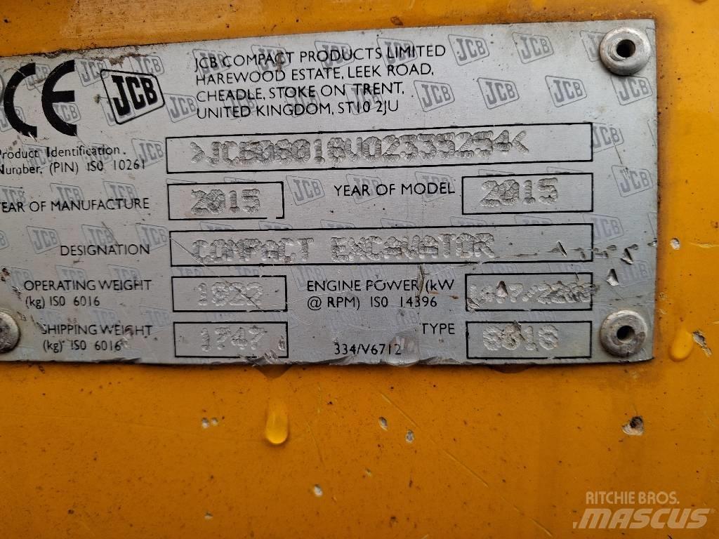 JCB 8018 CTS Minikaivukoneet < 7t