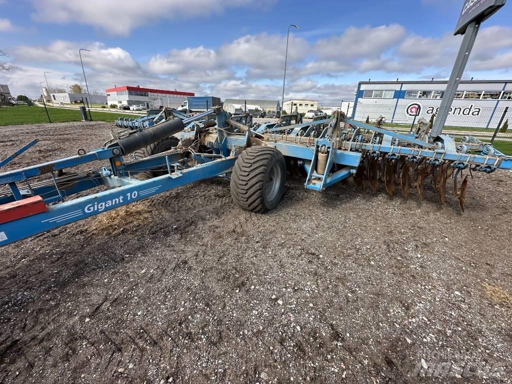 Lemken Gigant 8m Kiekkomultaimet ja lautasäkeet