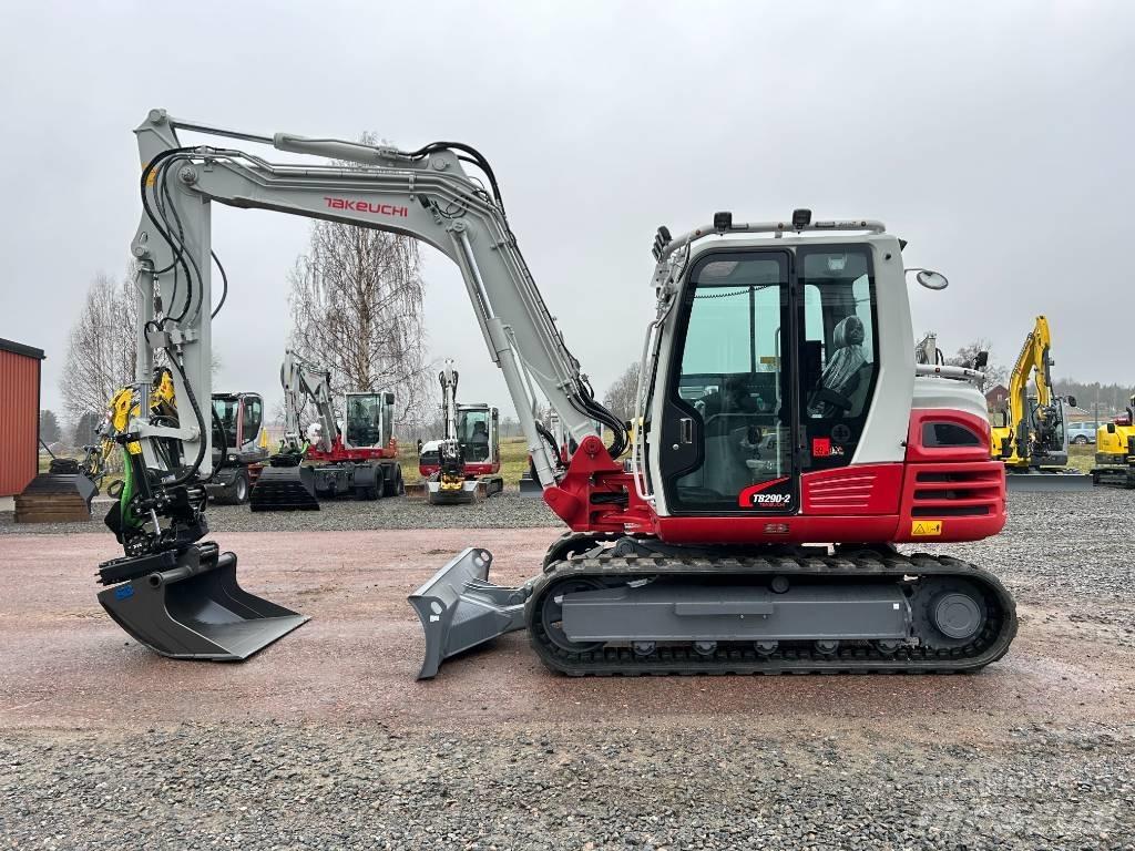 Takeuchi TB290 Midikaivukoneet 7t - 12t