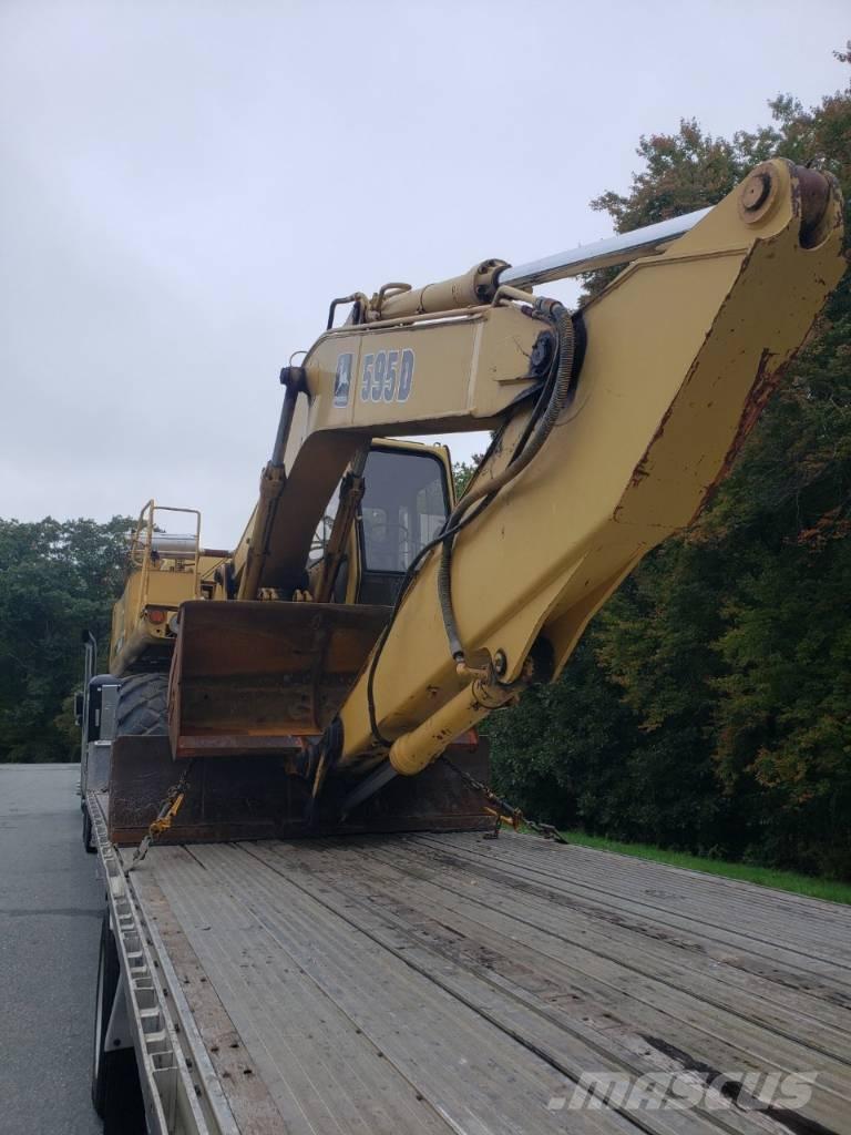 John Deere 595D Pyöräkaivukoneet