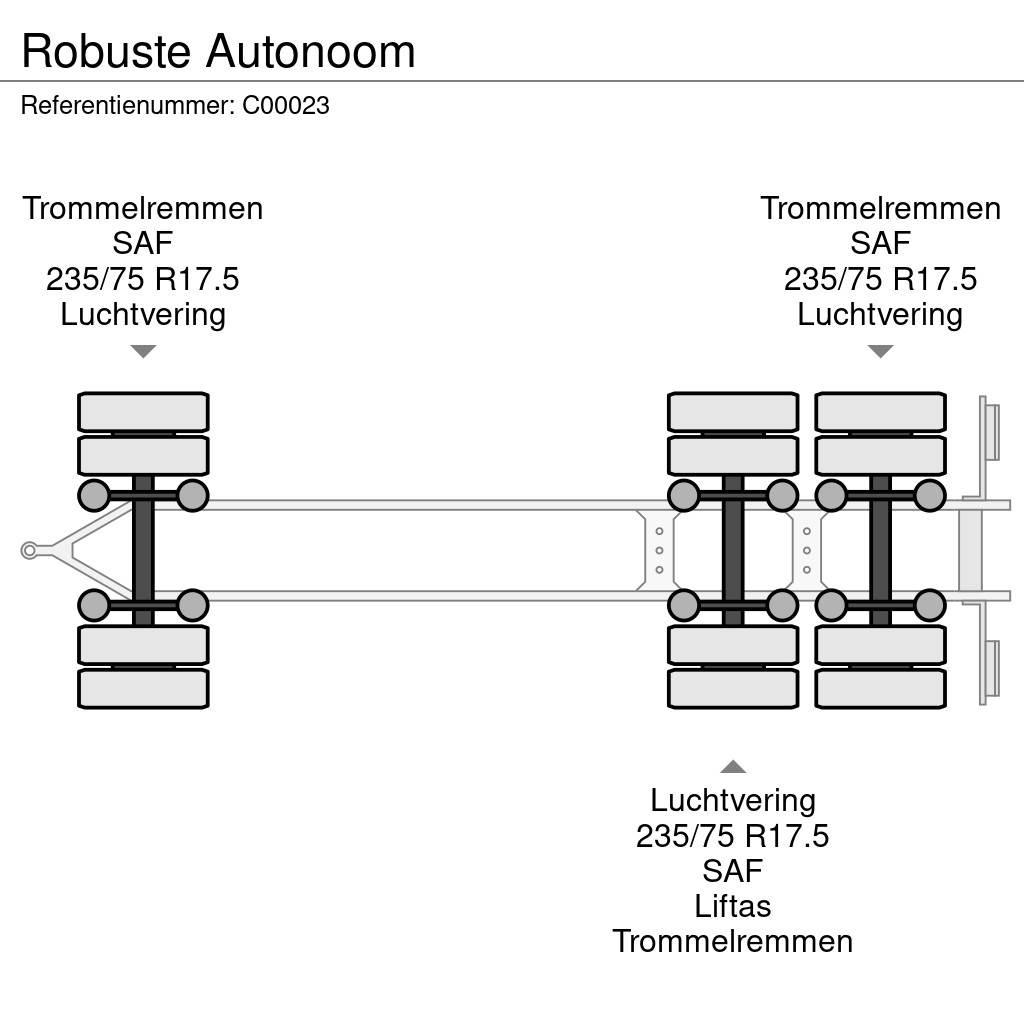 Robuste Autonoom Lavaperävaunut