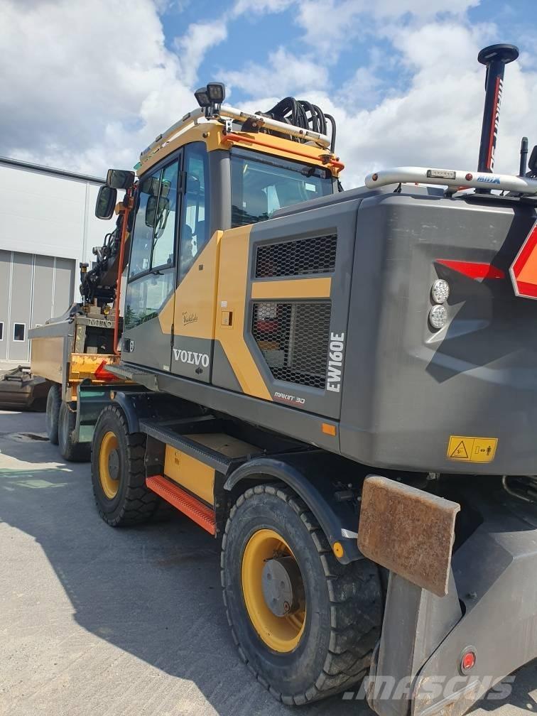 Volvo EW 160 E Pyöräkaivukoneet