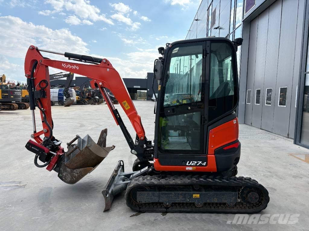 Kubota U 27-4 Minikaivukoneet < 7t