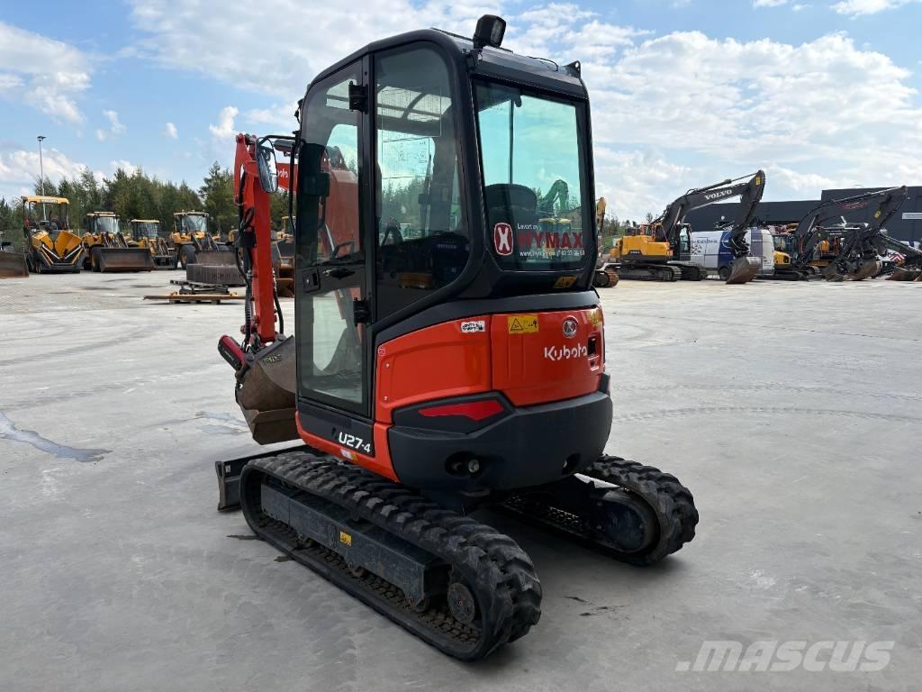 Kubota U 27-4 Minikaivukoneet < 7t