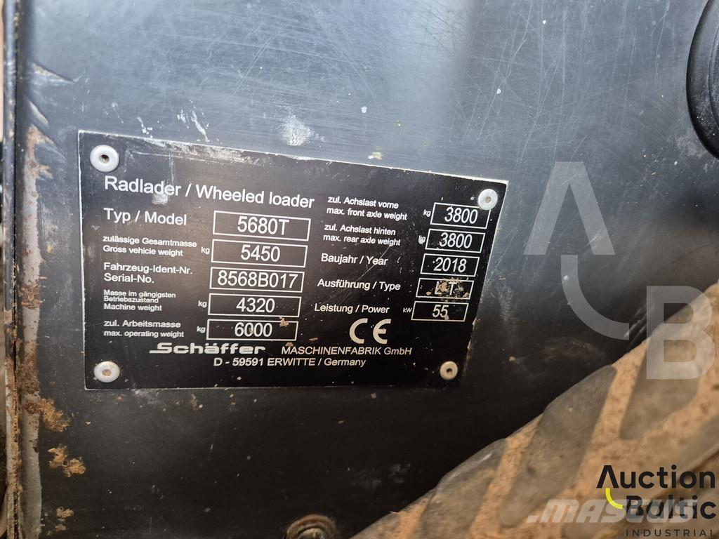 Schäffer 5680T Pyöräkuormaajat