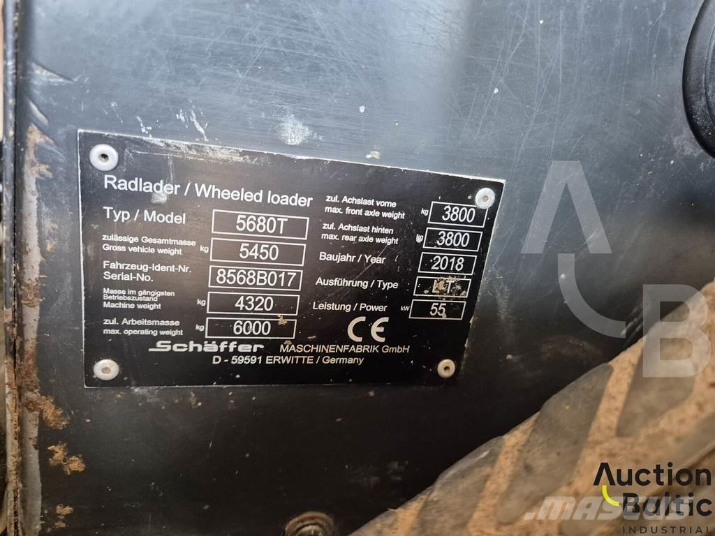 Schäffer 5680T Pyöräkuormaajat