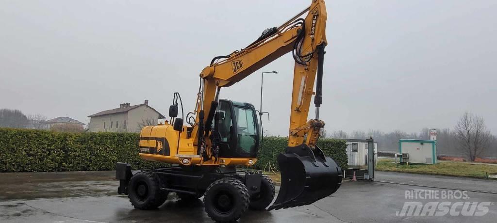 JCB JS 145 W Pyöräkaivukoneet