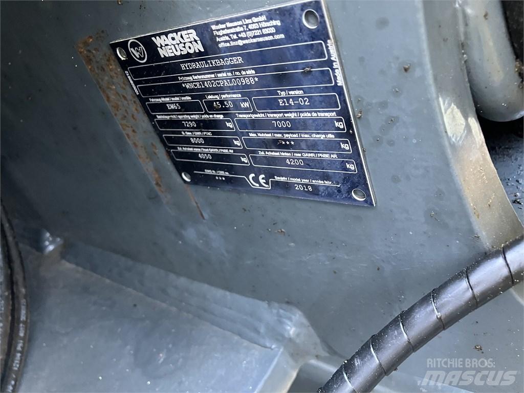 Wacker Neuson EW 65 Pyöräkaivukoneet